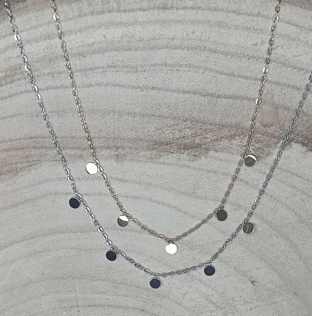 Collier à sequins 