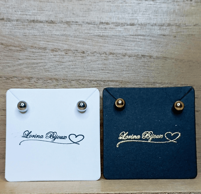 Boucles d'oreilles puce