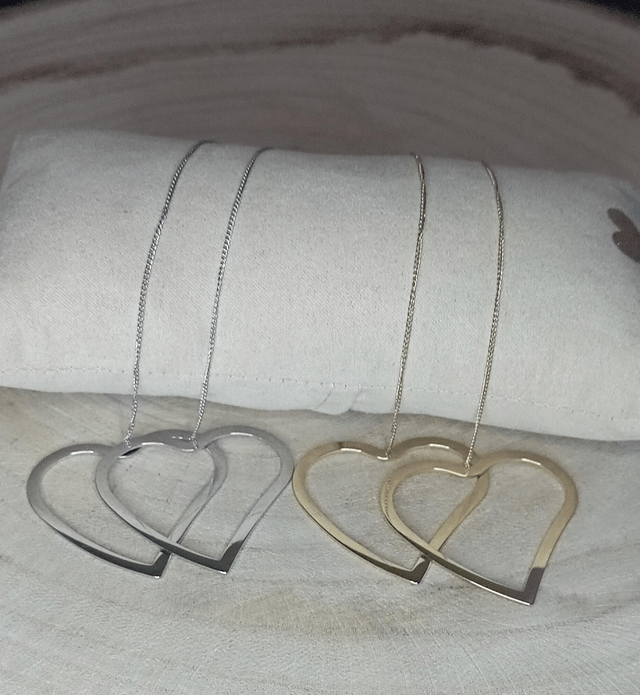 Boucles d'oreilles coeurs