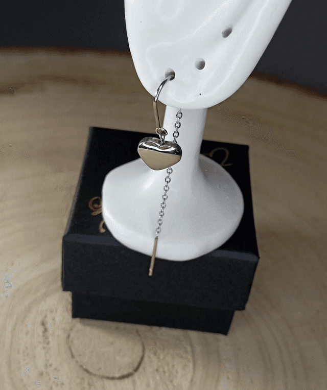 Boucles d&#039;oreilles petits cœurs 