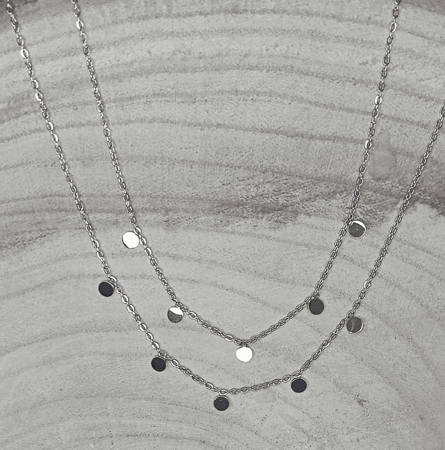Collier à sequins 